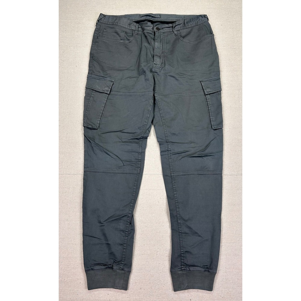 Polo Ralph Lauren Mens 36 Military Style Cargo Jogger Pant Gray Utility Trousers